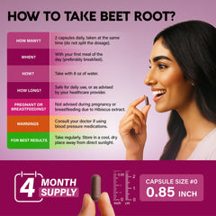 NUTRAHARMONY Beet Root 5-in-1 ingredients close-up for daily wellness routine.
