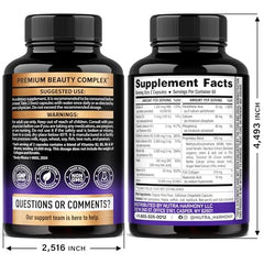 NUTRAHARMONY Biotin-Collagen-Keratin capsules for daily beauty routine