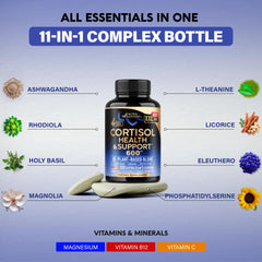 NutraHarmony minerals and vitamins matrix highlighting Vitamin C, B6, B12, and magnesium