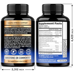 NutraHarmony product label showing transparent ingredients and benefits