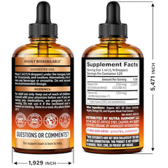 NUTRAHARMONY dropper dispensing D3K2 drops for precise daily dosing