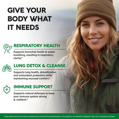 Nutraharmony Mullein leaf extract tincture dropper enables customizable lung care