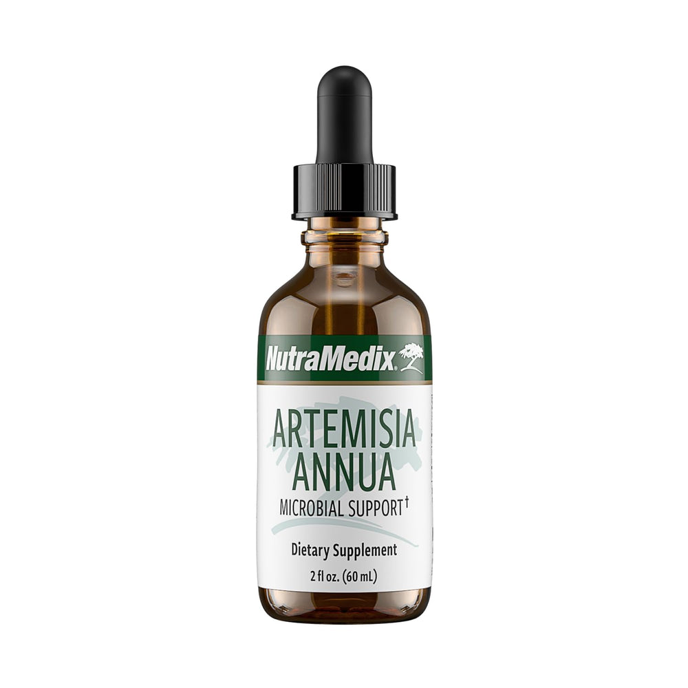 NutraMedix Artemisia Annua bottle label shows purity and quality testing