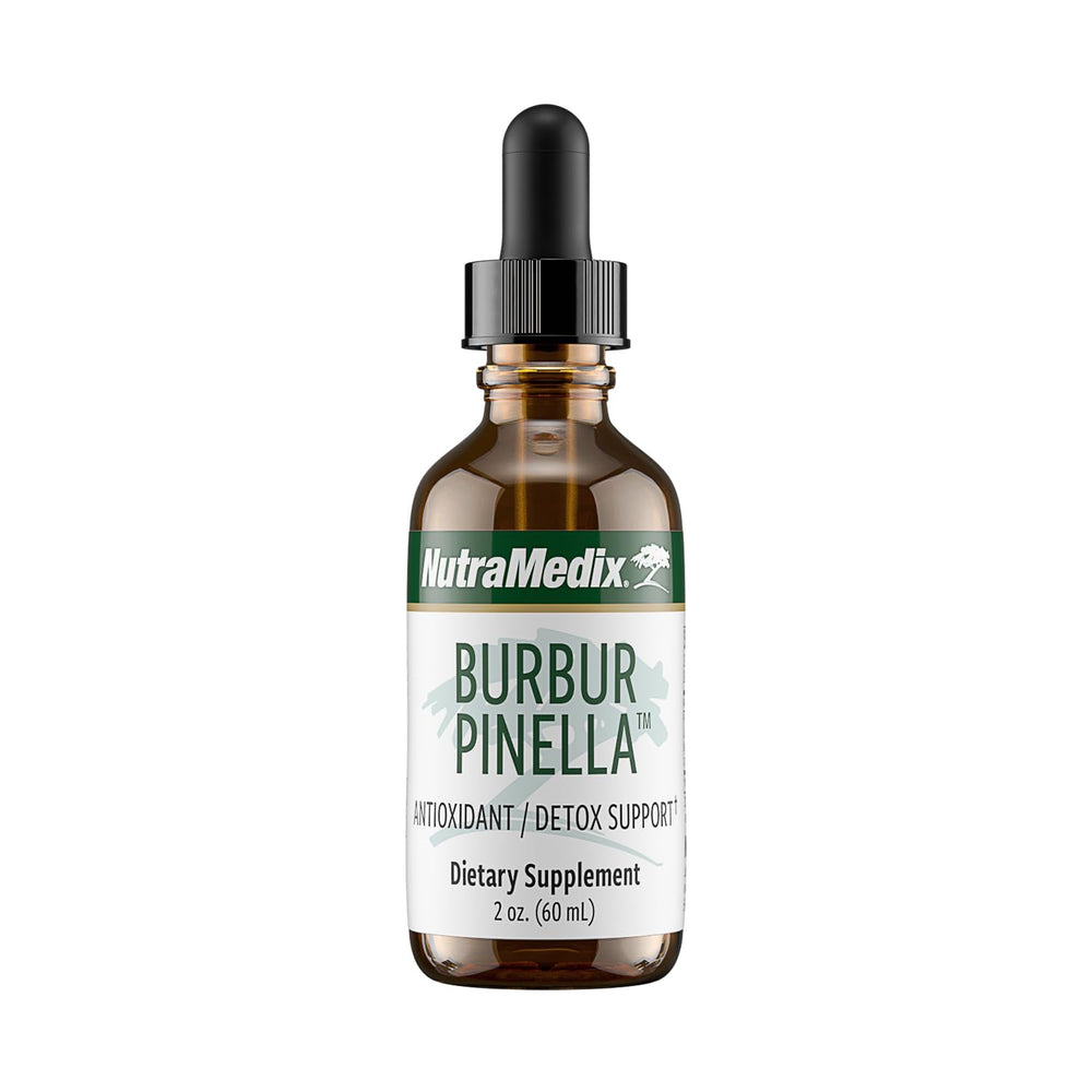 NutraMedix Burbur-Pinella bottle with label for daily brain health.