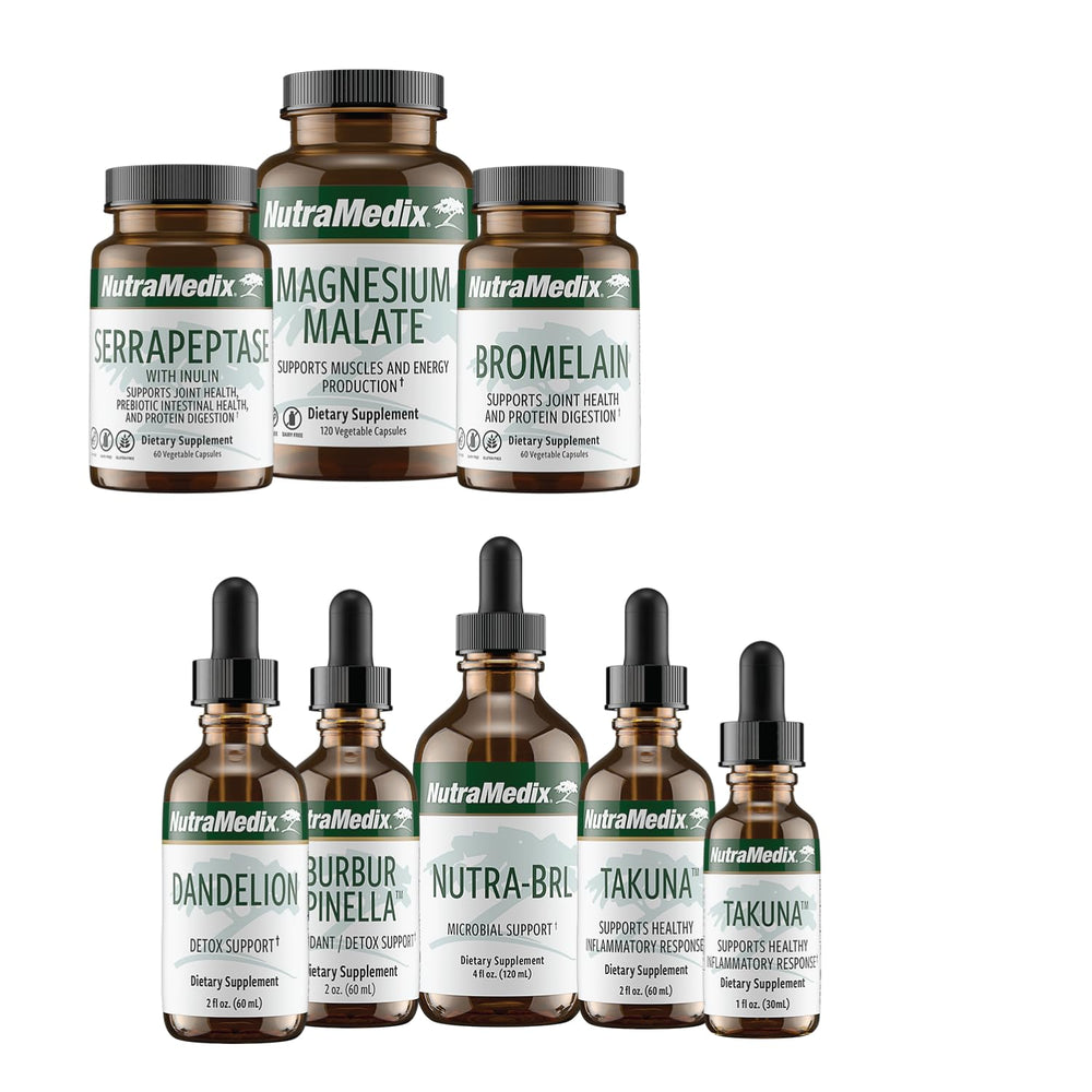 NutraMedix Cowden+ Month 1 magnesium malate capsules support gentle energy.