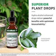 Cumanda liquid shown ready to blend into your routine.