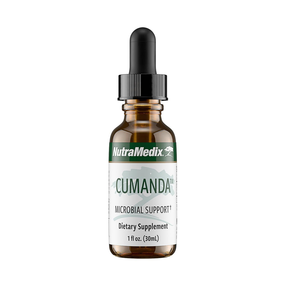 NutraMedix Cumanda bottle ready for daily immune and digestive support.
