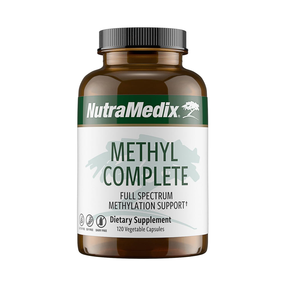 NutraMedix Methyl Complete bottle ready for daily methylation support