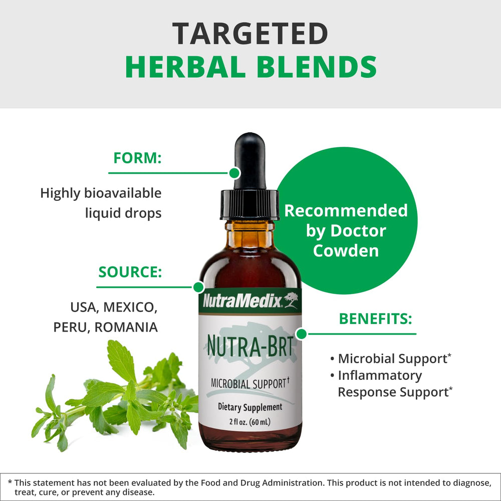 Nutra BRT Houttuynia leaf extract shown for natural immune-friendly use.