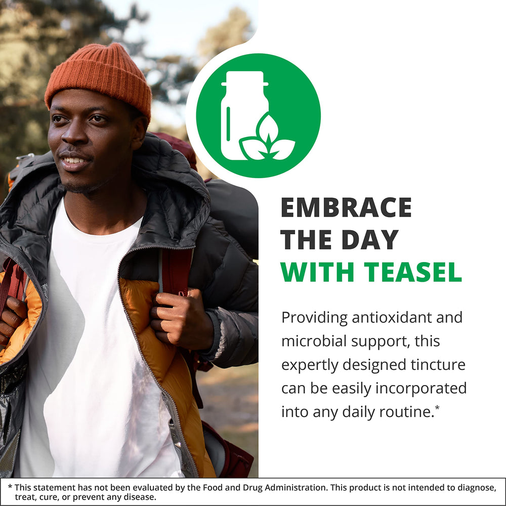 NutraMedix Teasal plant shot showcases natural botanicals for wellness-inspired routines.