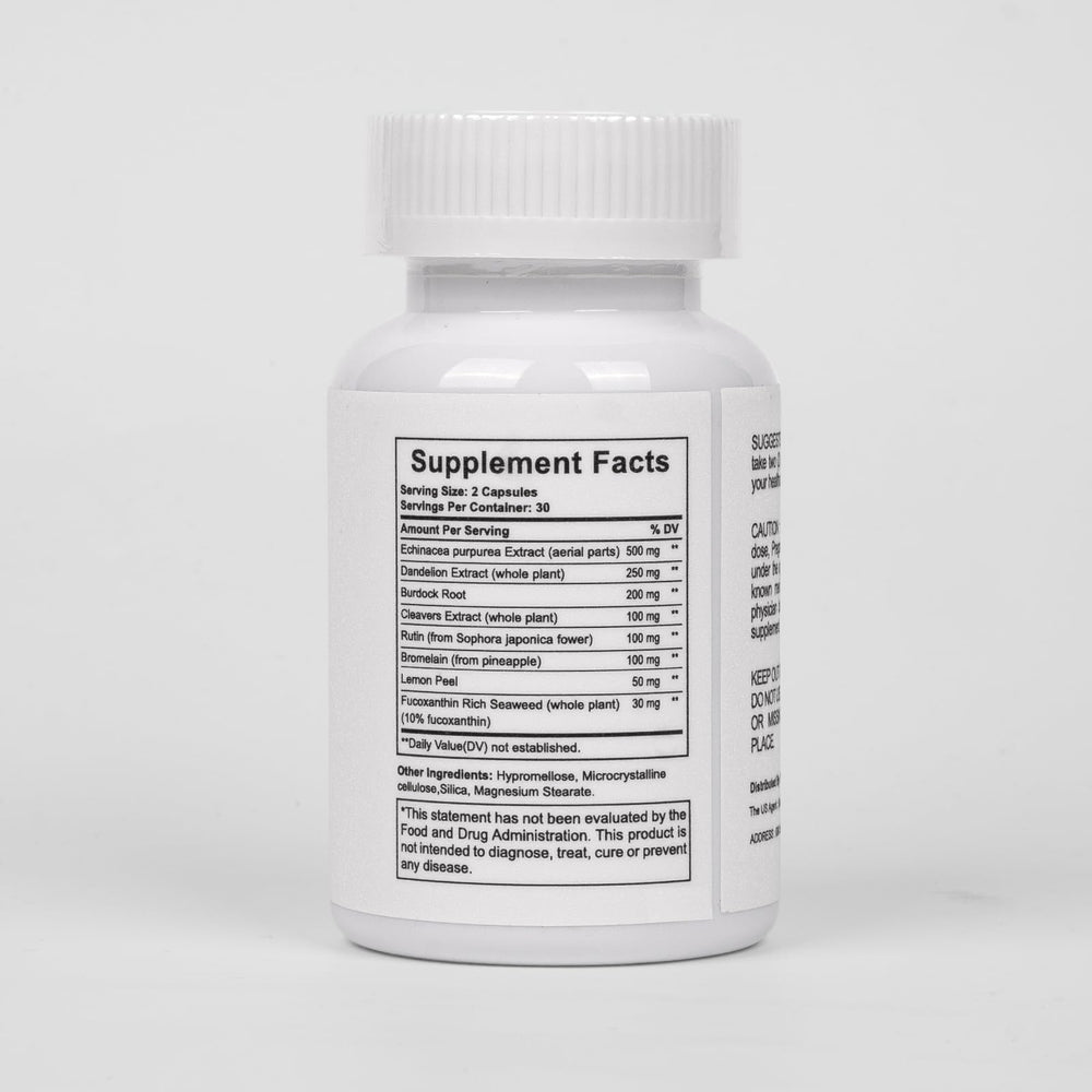 NutraNourish bundle of two bottles for ongoing lymphatic support