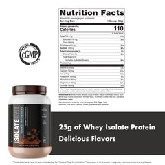 NutraOne IsolateOne front label view on canister