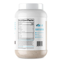 Pouring ProteinOne into a shaker for fast mixability