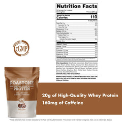 NutraOne RoastOne cup features iced coffee protein with energy lift