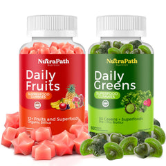 NutraPath gummies bottle pour for convenient daily wellness