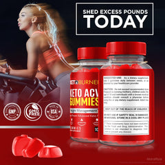 NutraRize Keto Burner packaging display emphasizing official KetoBurner branding.
