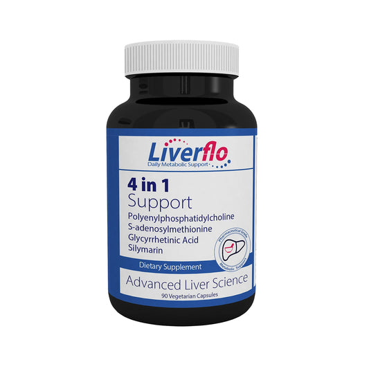 Nutrasal LiverFlo packaging showcasing premium liver support formula