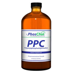 Nutrasal PhosChol bottle label high-potency, emphasizing 3 g per serving for daily use.