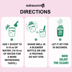 Nutrasumma Clear Whey on-the-go shake supports lean recovery anytime