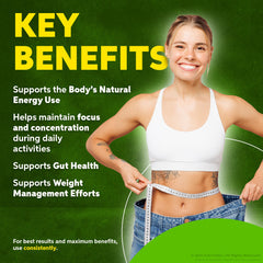 LeanVance capsules on a neutral backdrop with natural ingredients theme