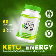 Three pack NutraVibe LeanVance packaging ready for the pantry