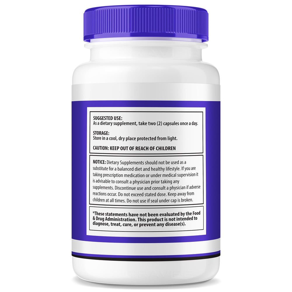 NutraVibe Marobrain capsules close-up highlighting easy daily use.