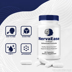 NutraVibe NervaEase bundle shot demonstrates convenient three-bottle bundle.