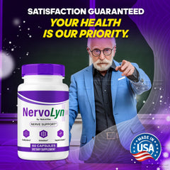 NutraVibe NervoLyn morning routine scene suggesting nerve support.