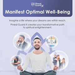 Pour shot of Pineal Guard X for easy daily intake.