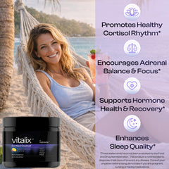 Vitalix scoop in water for cortisol support