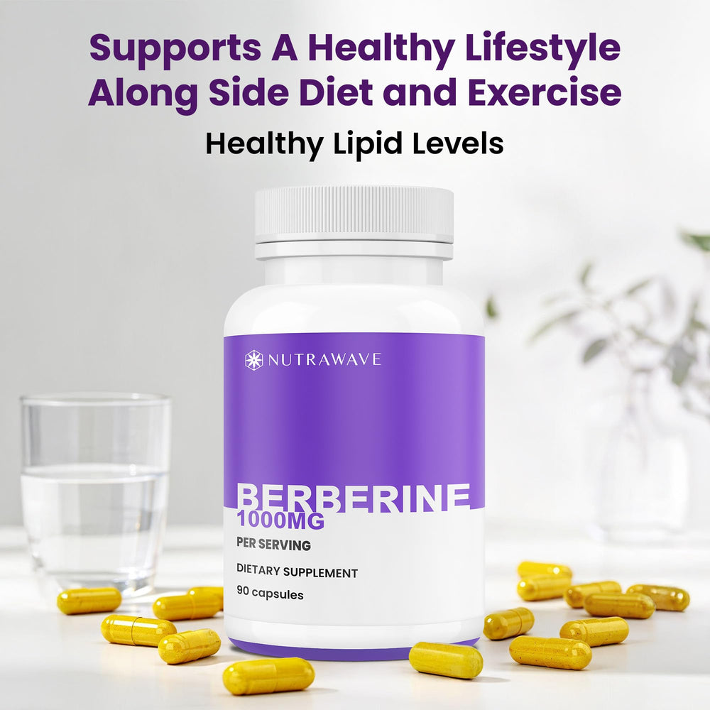 Nutra Wave Pure Berberine 2-pack box showcases value and convenience