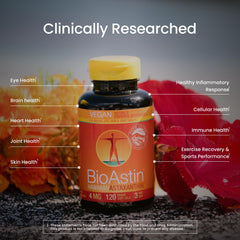Nutrex Hawaii BioAstin label detail highlighting quality and testing