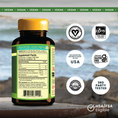 JointAstin softgels close-up showing Hawaiian astaxanthin benefits