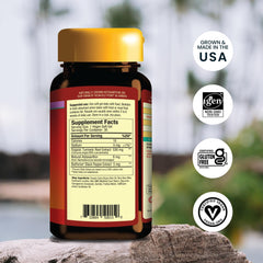 TurmericAstin capsules showcasing vegan softgels for convenient daily use
