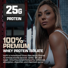 Nutrex IsoFit ingredients with MCT oil emphasize easy mixability and flavor.
