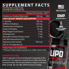 Gym scene with Lipo-6 Black Max for intensified training energy.