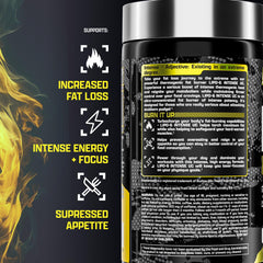 Nutrex Lipo6 Black Intense bottle and pills for daily appetite control
