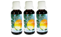 Nutri-Diem Agrisept L antioxidant 30ml bottle close-up for daily use.