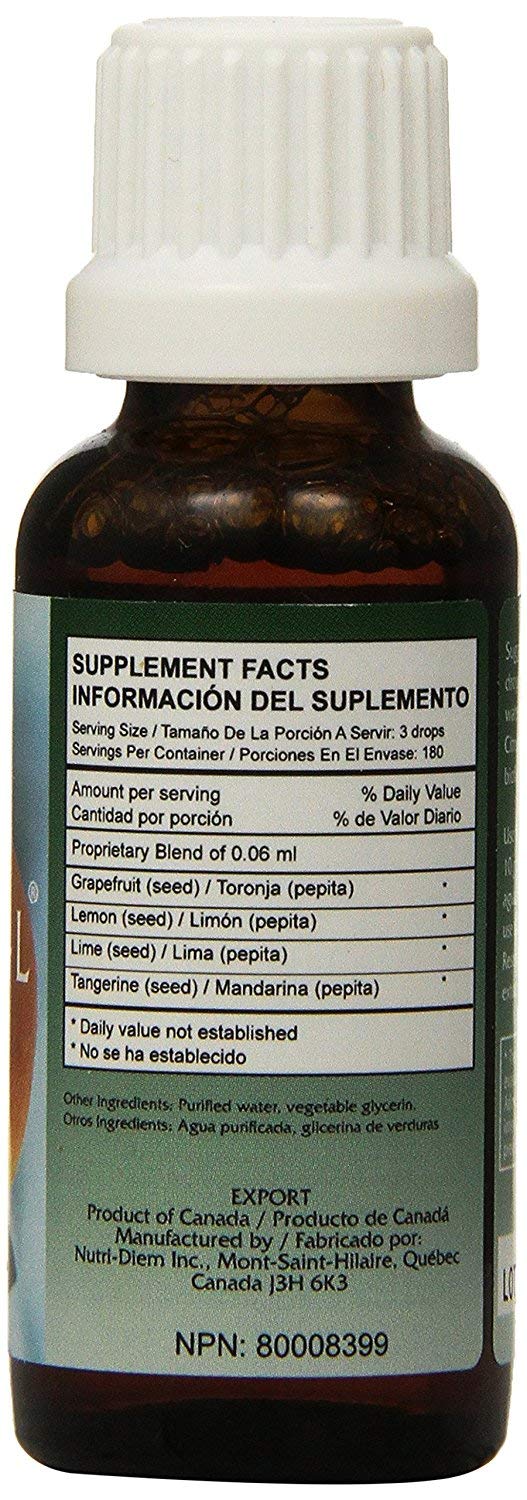 Nutri-Diem Agrisept-L label detail highlights ingredients and care