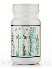 Nutri-West Core Level Bile ingredients panel showing key glandular components.