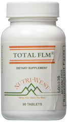 Nutri-West Total Inflam bottle front displaying 90 tablets for joint support and digestive ease