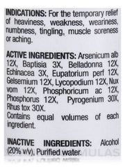 Nutri-West Virex bottle with measurement marks for easy dosing.