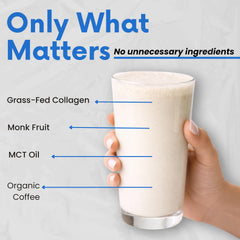 Jar shows MCT oil powder as part of the keto formula.