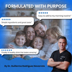 Wellness setup featuring NutriBreakfast as a convenient sugar-free energy option.