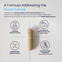 Nutricel Blue Immune magnesium bisglycinate capsule closeup.