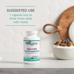 Allergy Research Group branding on Nutricology label emphasizes quality.
