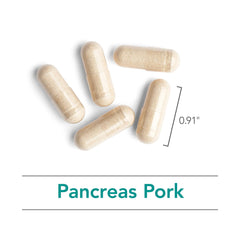NutriCology Pancreas Natural Glandular sourced from New Zealand and Australia.