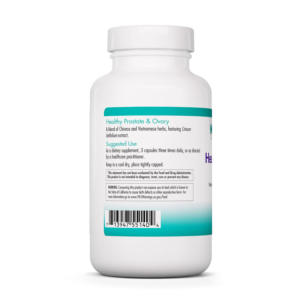Nutricology prostate support capsules shown for ongoing wellness.