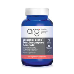 NutriCology Restore-Biotic capsules; supports GI microbial balance.
