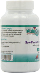 Nutricology softgel capsules in close-up with smooth coating.